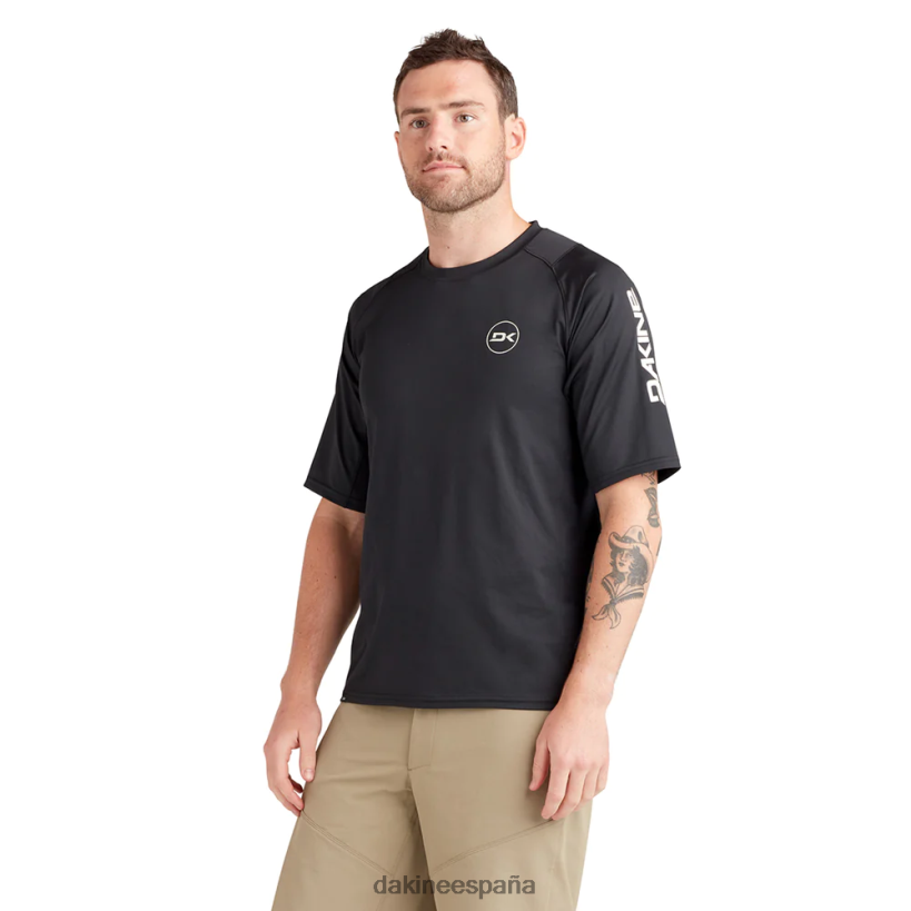 maillot ciclista manga corta vectra negro Dakine hombres ropa 2VTF0X170 - Image 1