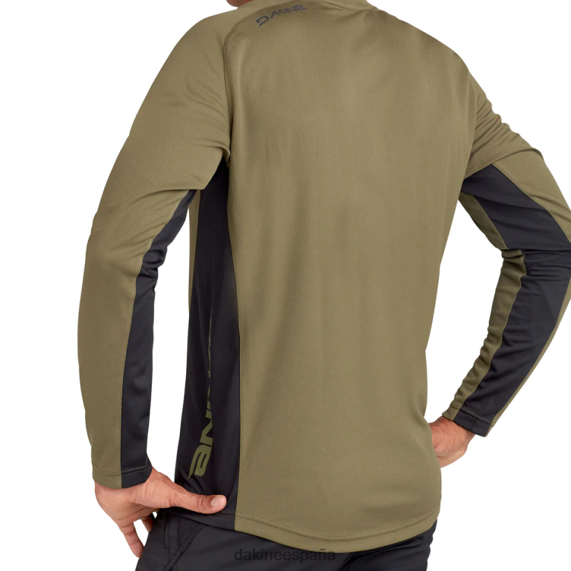 maillot ciclista manga larga thrillium aceituna Dakine hombres ropa 2VTF0X153 - Image 3