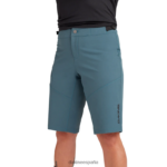 pantalones cortos de bicicleta syncline de 13" azul galáctico Dakine mujer ropa 2VTF0X764