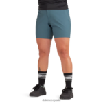 pantalones cortos de bicicleta syncline de 7" azul galáctico Dakine mujer ropa 2VTF0X759 - Image 3