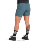 pantalones cortos de bicicleta syncline de 7" azul galáctico Dakine mujer ropa 2VTF0X759 - Image 8