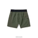 pantalones cortos de bicicleta syncline de 7" canopy verde Dakine mujer ropa 2VTF0X760 - Image 2