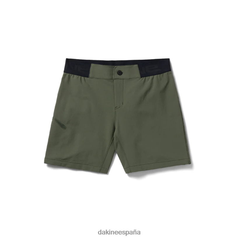 pantalones cortos de bicicleta syncline de 7" canopy verde Dakine mujer ropa 2VTF0X760 - Image 1