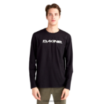 playeras manga larga de da-rail negro (carril) Dakine hombres ropa 2VTF0X204