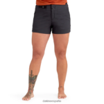 rockwell híbrido corto negro Dakine mujer ropa 2VTF0X763 - Image 2