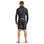 sudadera con capucha de manga larga con ajuste ceñido hd negro Dakine hombres ropa 2VTF0X236 - Image 4