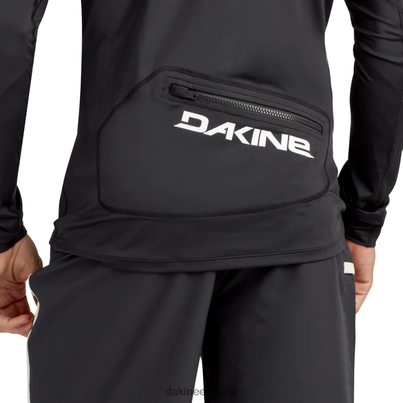 sudadera con capucha de manga larga con ajuste ceñido hd negro Dakine hombres ropa 2VTF0X236 - Image 5