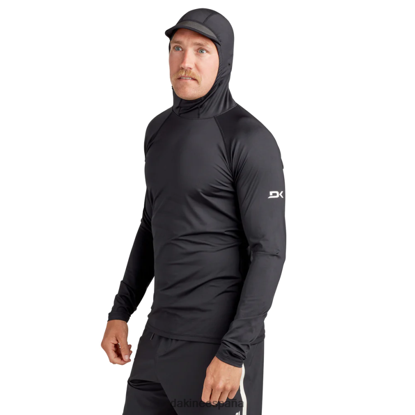 sudadera con capucha de manga larga con ajuste ceñido hd negro Dakine hombres ropa 2VTF0X236 - Image 6
