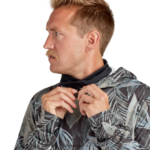 sudadera con capucha de manga larga y ajuste holgado de misión completa nahele imprimir Dakine hombres ropa 2VTF0X221 - Image 5