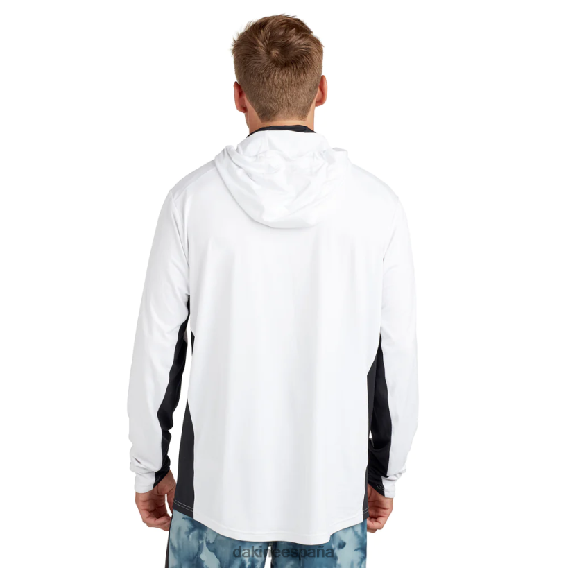 sudadera con capucha de manga larga y ajuste holgado de misión completa verdadero blanco Dakine hombres ropa 2VTF0X220 - Image 2