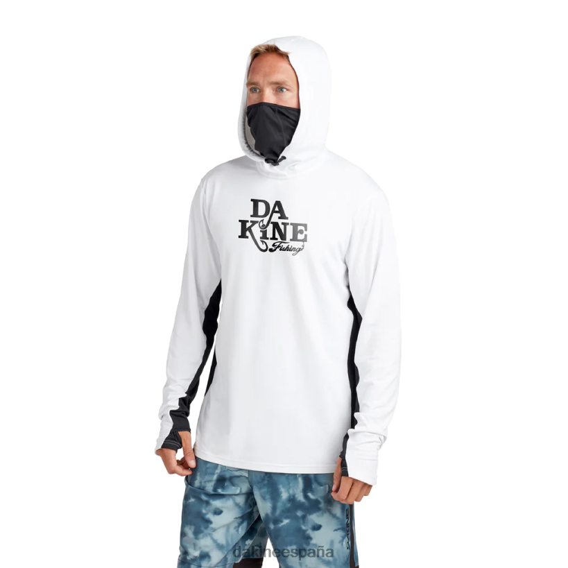 sudadera con capucha de manga larga y ajuste holgado de misión completa verdadero blanco Dakine hombres ropa 2VTF0X220 - Image 7