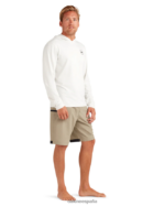 sudadera con capucha de manga larga y corte holgado Mission surfear blanco Dakine hombres ropa 2VTF0X249 - Image 3