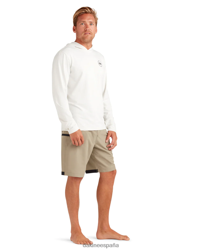 sudadera con capucha de manga larga y corte holgado Mission surfear blanco Dakine hombres ropa 2VTF0X249 - Image 3