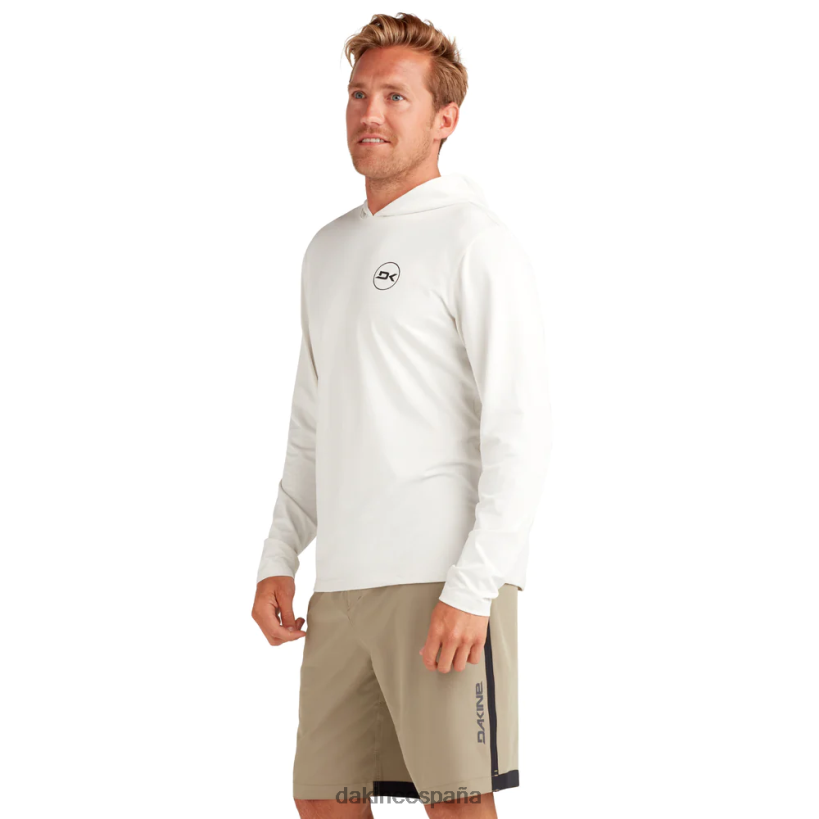 sudadera con capucha de manga larga y corte holgado Mission surfear blanco Dakine hombres ropa 2VTF0X249 - Image 1