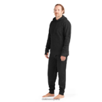 sudadera con capucha ligera libertador negro Dakine hombres ropa 2VTF0X48