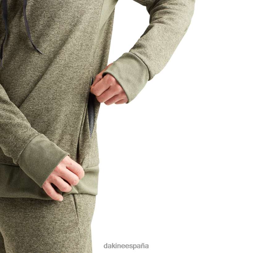 sudadera con capucha ligera libertador turba verde Dakine hombres ropa 2VTF0X49 - Image 6