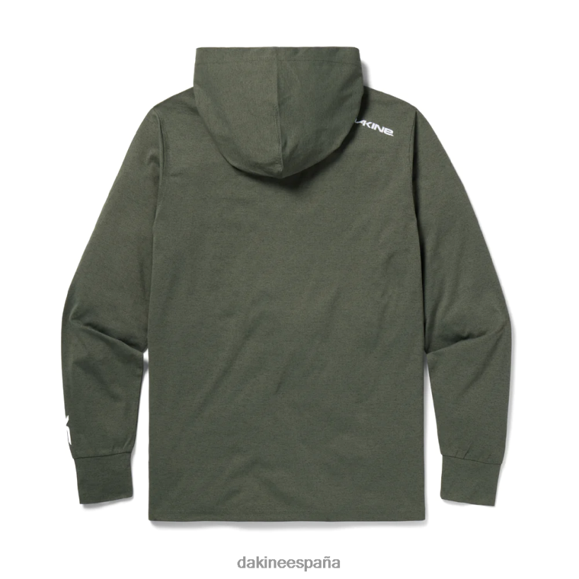 sudadera con capucha raíces uv canopy verde Dakine hombres ropa 2VTF0X216 - Image 2