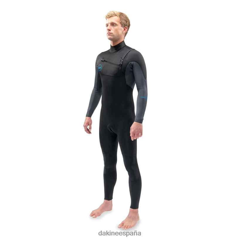 Traje completo con cremallera en el pecho Quantum 3/2 mm. Gris oscuro Dakine hombres ropa 2VTF0X106 - Image 2