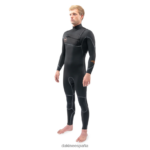 traje de neopreno completo con cremallera en el pecho cyclone 5/4 mm negro Dakine hombres ropa 2VTF0X123 - Image 3
