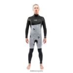 traje de neopreno completo con cremallera en el pecho de misión 3/2 mm negro Dakine hombres ropa 2VTF0X104 - Image 5