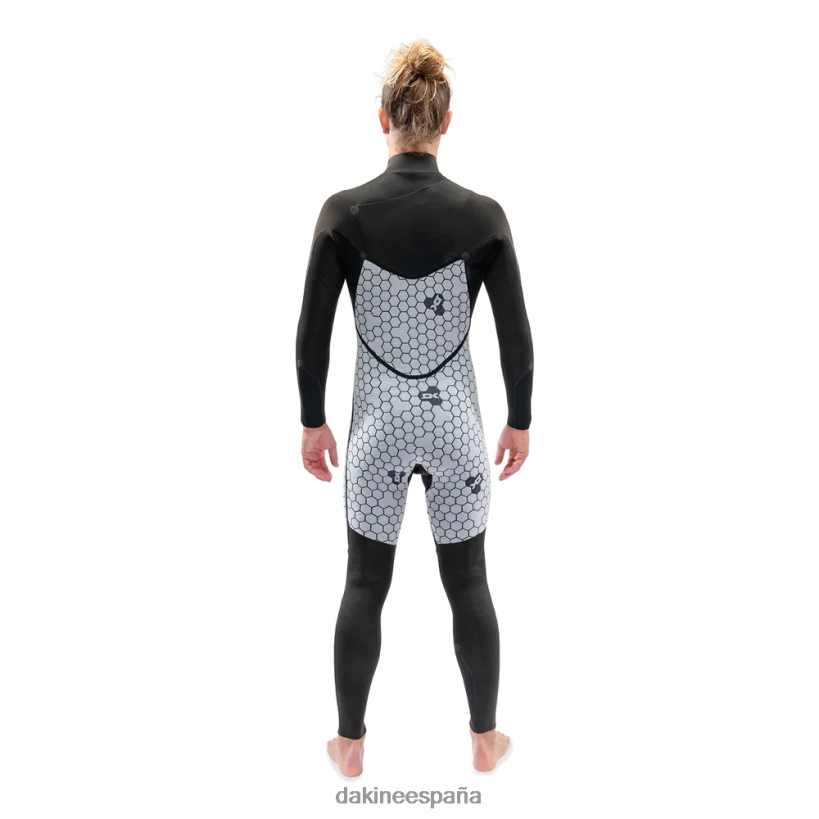 traje de neopreno completo con cremallera en el pecho de misión 3/2 mm negro Dakine hombres ropa 2VTF0X104 - Image 6