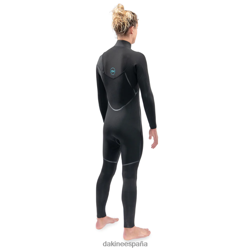 traje de neopreno completo con cremallera en el pecho de misión 4/3 mm negro Dakine hombres ropa 2VTF0X113 - Image 4