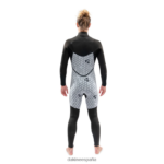 traje de neopreno completo con cremallera en el pecho de misión 4/3 mm negro Dakine hombres ropa 2VTF0X113 - Image 6