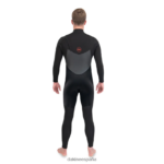 Traje de neopreno completo con cremallera en el pecho Renegade Wind 3/2 mm negro Dakine hombres ropa 2VTF0X127 - Image 3