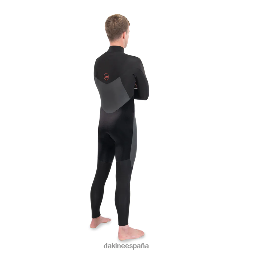 Traje de neopreno completo con cremallera en el pecho Renegade Wind 5/4/3 mm negro Dakine hombres ropa 2VTF0X110 - Image 4