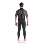 Traje de neopreno completo de manga corta con cremallera trasera Quantum 2/2 mm f/l camuflaje negro/blanco Dakine hombres ropa 2VTF0X118 - Image 2