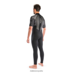 Traje de neopreno completo de manga corta con cremallera trasera Quantum 2/2 mm f/l camuflaje negro/blanco Dakine hombres ropa 2VTF0X118 - Image 4