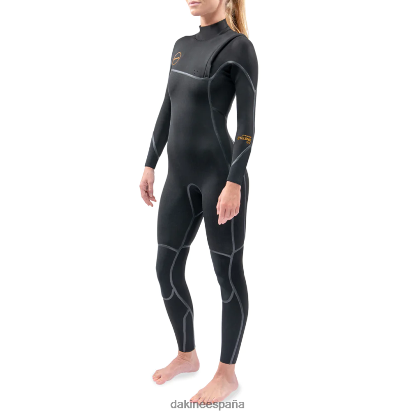 traje de neopreno completo sin cremallera cyclone 4/3mm negro Dakine mujer ropa 2VTF0X738 - Image 2