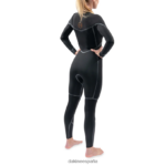 traje de neopreno completo sin cremallera cyclone 4/3mm negro Dakine mujer ropa 2VTF0X738 - Image 4