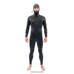 traje de neopreno con capucha sin cremallera cyclone 5/4 mm negro Dakine hombres ropa 2VTF0X87
