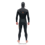 traje de neopreno con capucha y cremallera en el pecho cyclone 5/4 mm negro Dakine hombres ropa 2VTF0X125 - Image 2