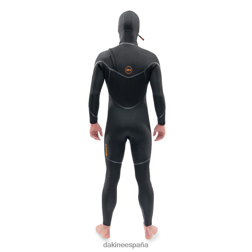 traje de neopreno con capucha y cremallera en el pecho cyclone 5/4 mm negro Dakine hombres ropa 2VTF0X125 - Image 2