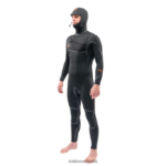 traje de neopreno con capucha y cremallera en el pecho cyclone 5/4 mm negro Dakine hombres ropa 2VTF0X125 - Image 3