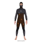 traje de neopreno con capucha y cremallera en el pecho cyclone 5/4 mm negro Dakine hombres ropa 2VTF0X125 - Image 5