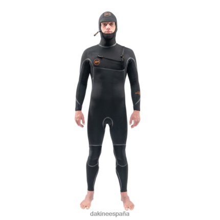 traje de neopreno con capucha y cremallera en el pecho cyclone 5/4 mm negro Dakine hombres ropa 2VTF0X125