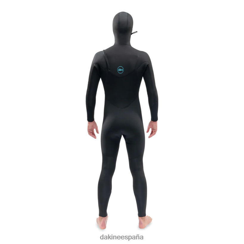 traje de neopreno con capucha y cremallera en el pecho de misión 4/3 mm negro - 21 Dakine hombres ropa 2VTF0X89 - Image 3