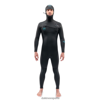 traje de neopreno con capucha y cremallera en el pecho de misión 4/3 mm negro - 21 Dakine hombres ropa 2VTF0X89