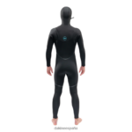 traje de neopreno con capucha y cremallera en el pecho de misión 6/5/4 mm negro - 21 Dakine hombres ropa 2VTF0X93 - Image 2