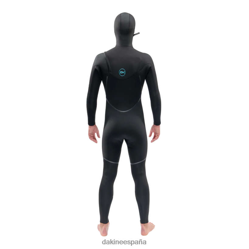 traje de neopreno con capucha y cremallera en el pecho de misión 6/5/4 mm negro Dakine hombres ropa 2VTF0X92 - Image 2