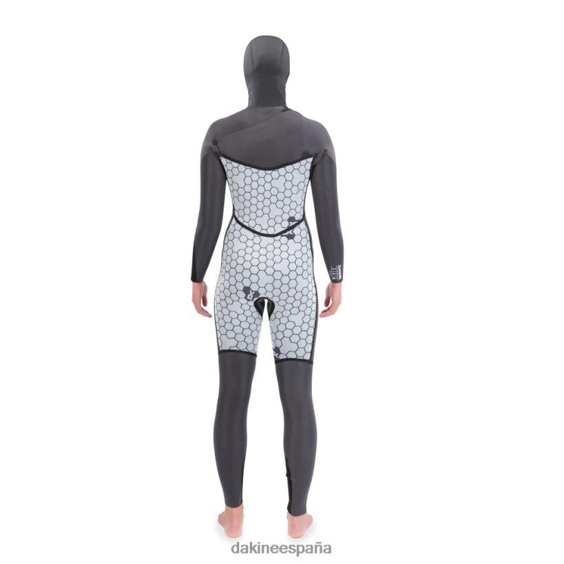 traje de neopreno con capucha y cremallera en el pecho de misión 6/5/4 mm negro Dakine mujer ropa 2VTF0X745 - Image 6