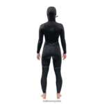 Traje de neopreno con capucha y cremallera en el pecho Mission 5/4/3 mm negro Dakine mujer ropa 2VTF0X747 - Image 2