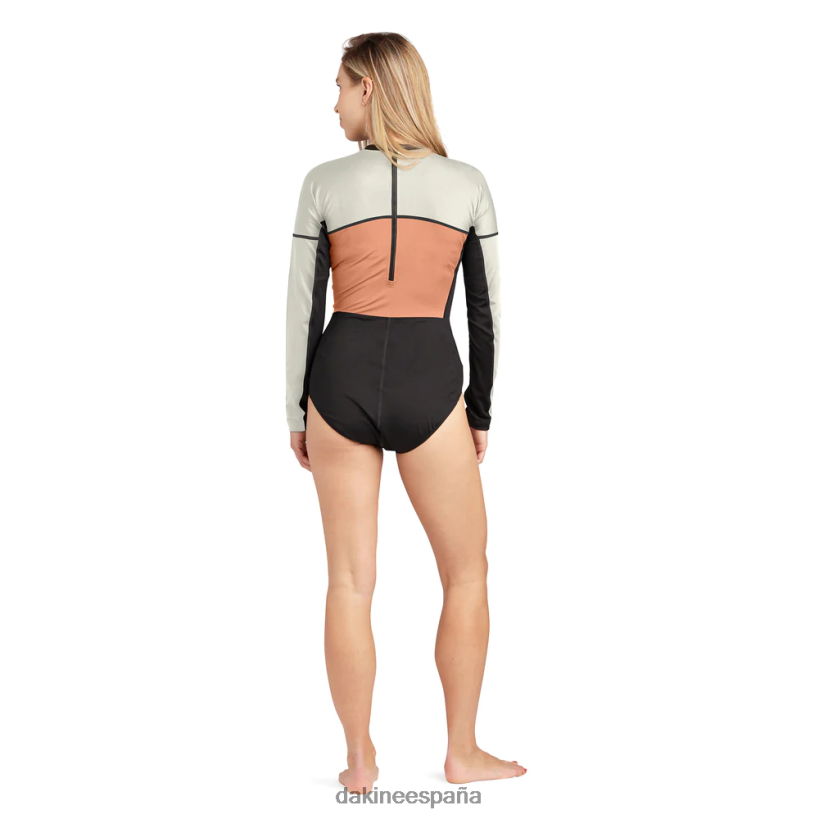 Traje de surf HD Rashguard de manga larga Arrecife de coral Dakine mujer ropa 2VTF0X780 - Image 4