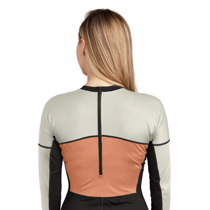Traje de surf HD Rashguard de manga larga Arrecife de coral Dakine mujer ropa 2VTF0X780 - Image 5