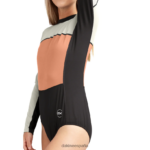 Traje de surf HD Rashguard de manga larga Arrecife de coral Dakine mujer ropa 2VTF0X780 - Image 7